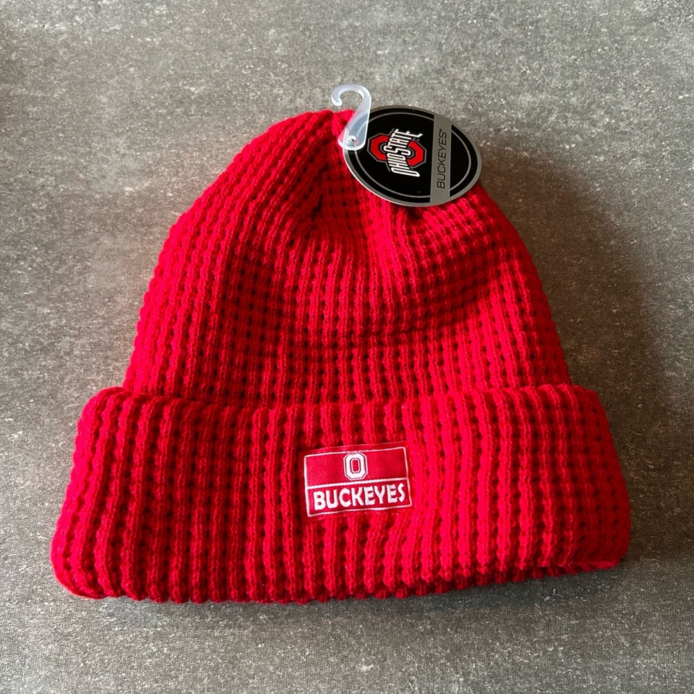 PRICE IS FIRM Brand new Ohio State Buckeyes beanie
